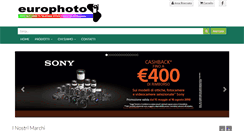 Desktop Screenshot of europhoto.it